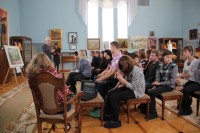 Выставка одной картины В. Ф. Казаченко «Цветут сады» Выставка одной картины В. Ф. Казаченко «Цветут сады»