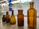 Мини-выставка старинных бутылок из собрания музея